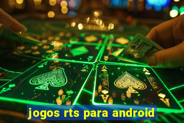 jogos rts para android